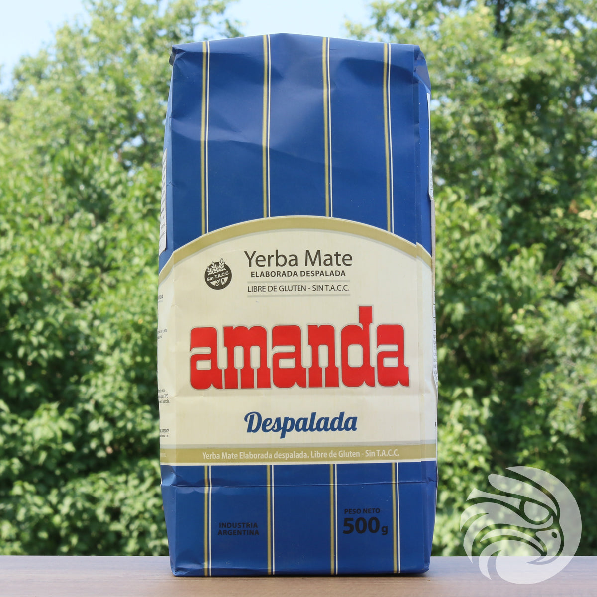 Amanda čaj yerba maté • Bez stonků – Sin palo • 500 g