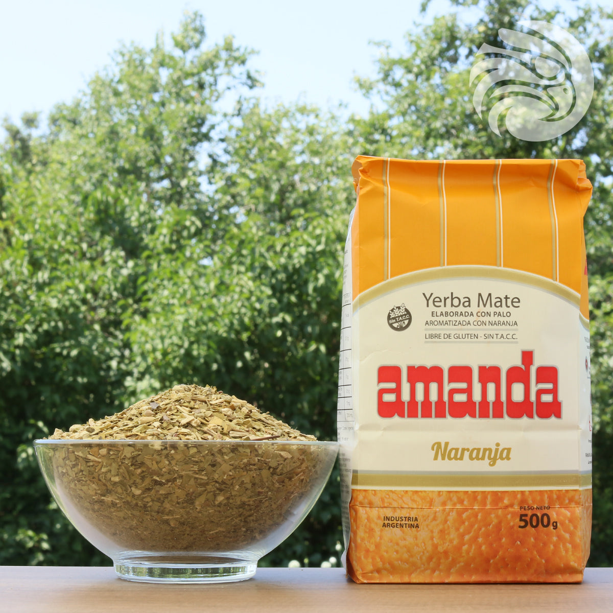 Amanda čaj yerba maté • POMERANČ • 500 g