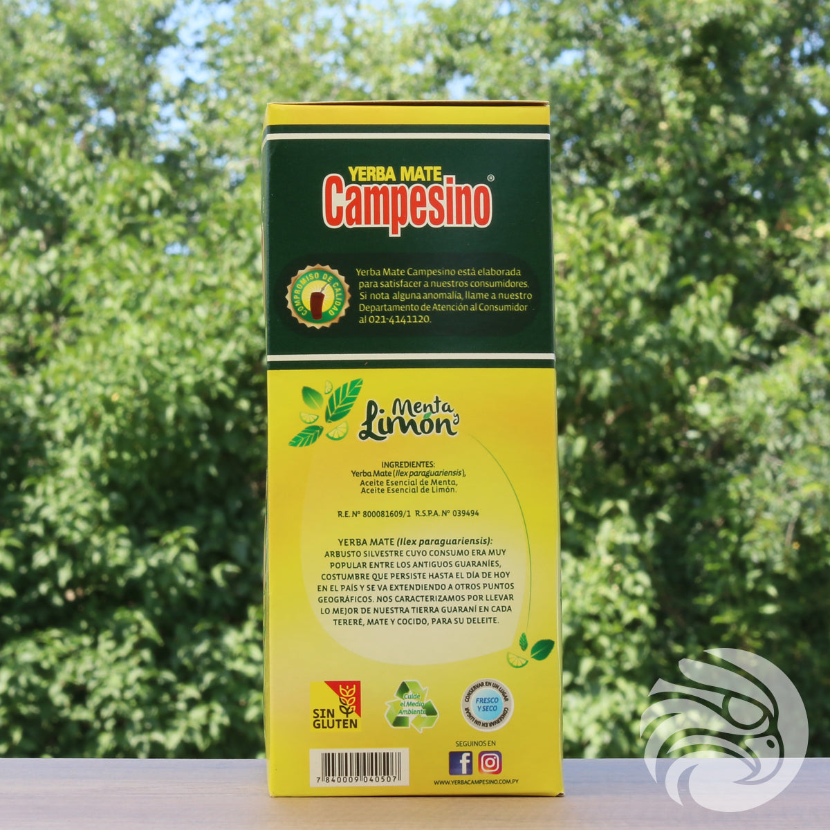 Čaj yerba maté Campesino • Máta + citron • 500 g