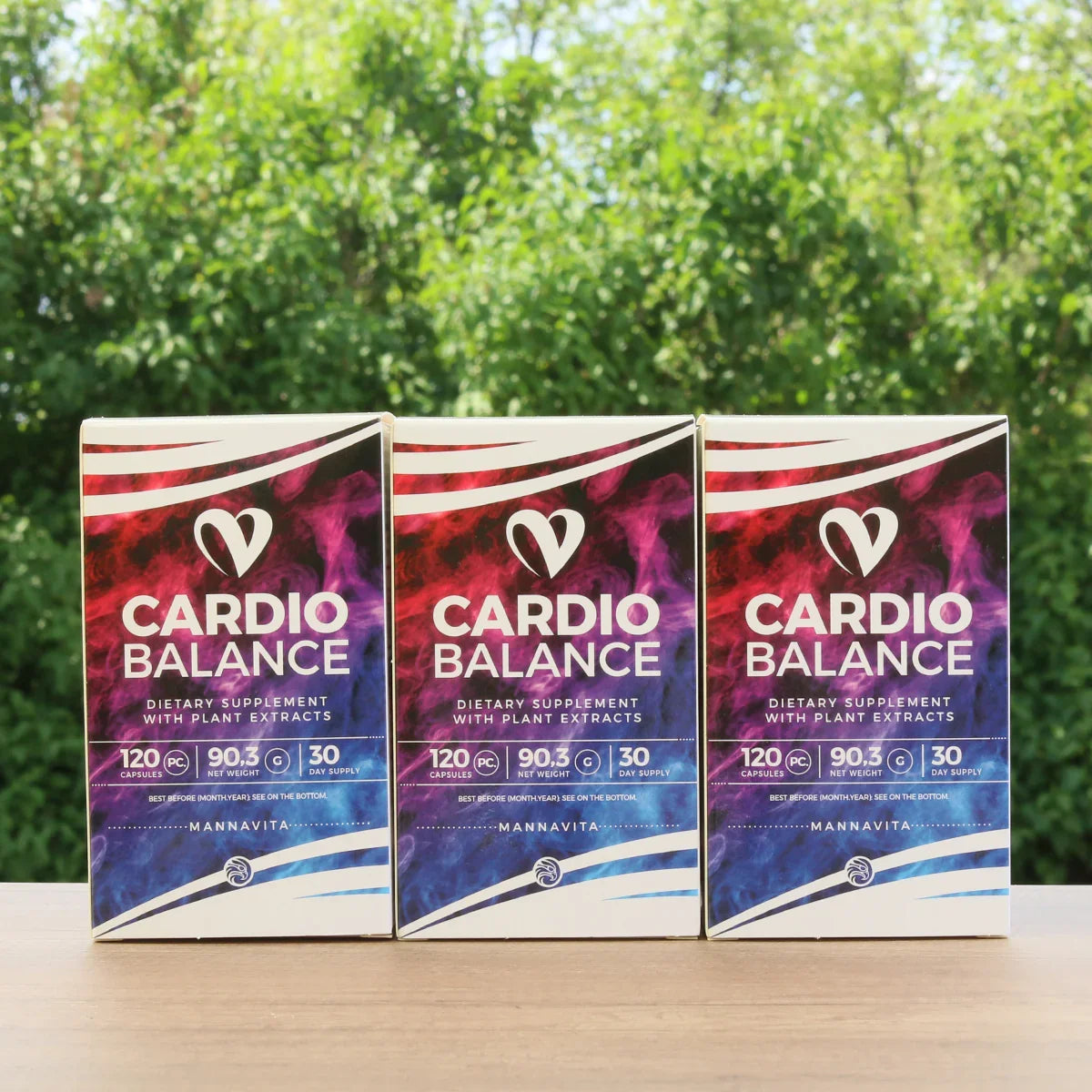 CARDIO Balance blood pressure complex • 120 capsules - Mannavita