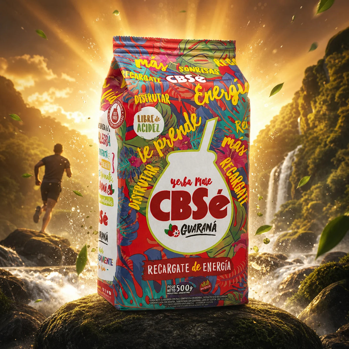 CBSé yerba maté • guarana • 500 g