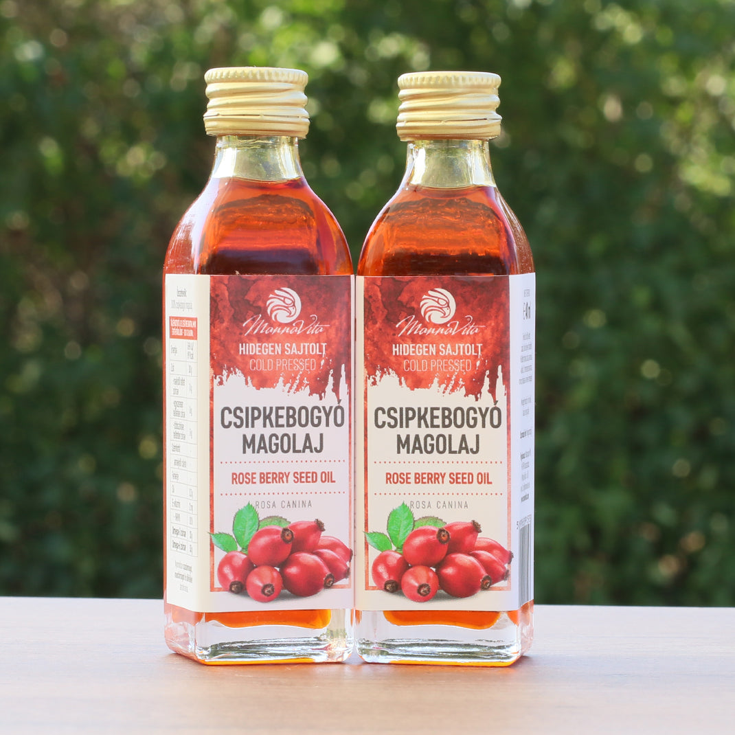 Mannavita maďarský za studena lisovaný olej ze semínek šípku • 40 ml