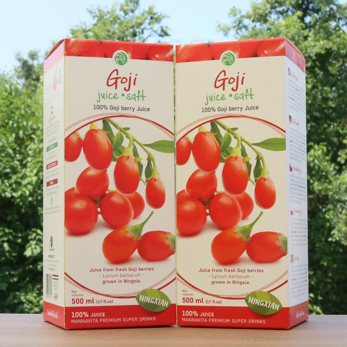 Mannavita Goji berry 100% pure pressed juice • 500 ml - Mannavita