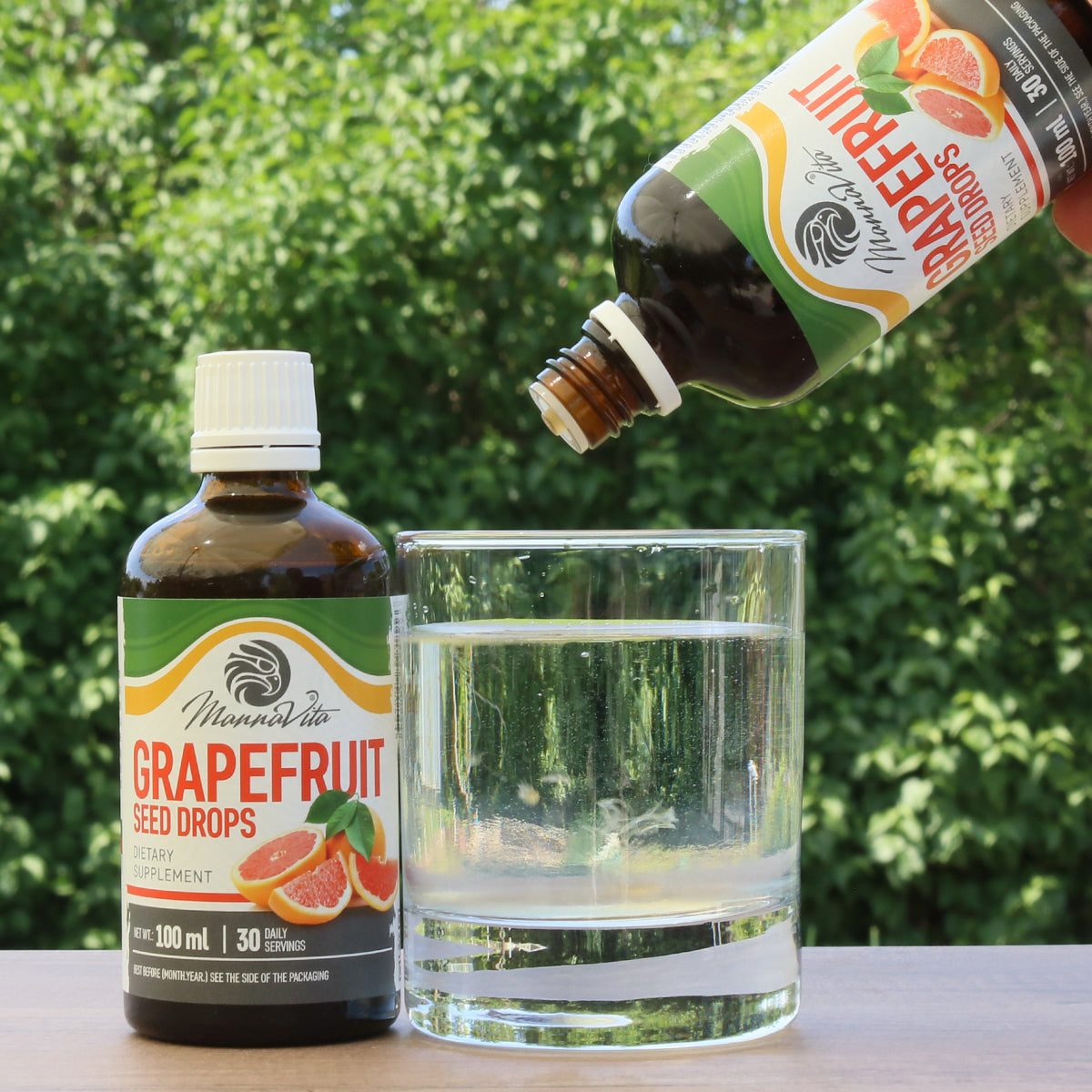 Mannavita Kapky z grepových semínek • 100 ml