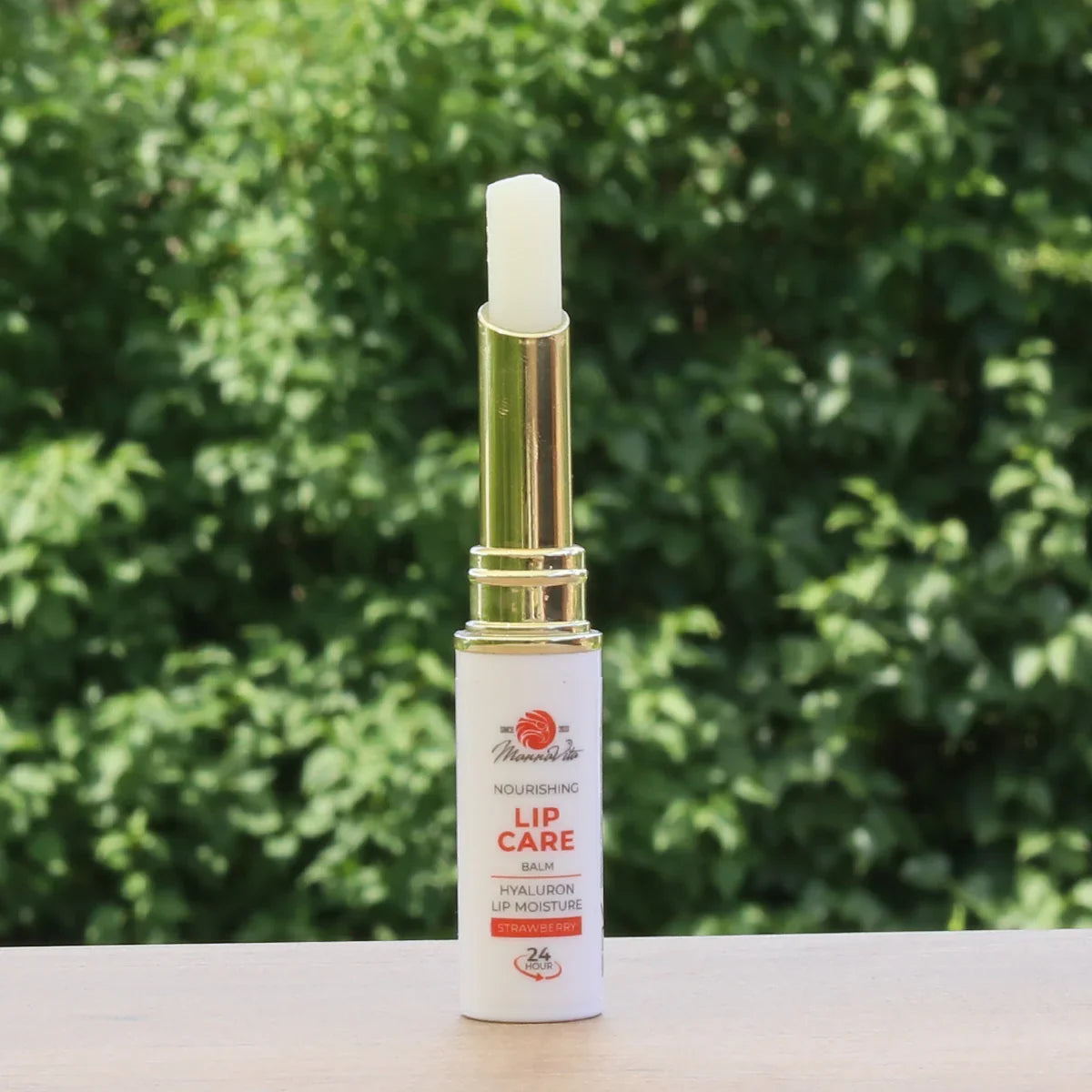 Mannavita Lip Balm with Hyaluronic acid • Deep-nourishing • STRAWBERRY - Mannavita