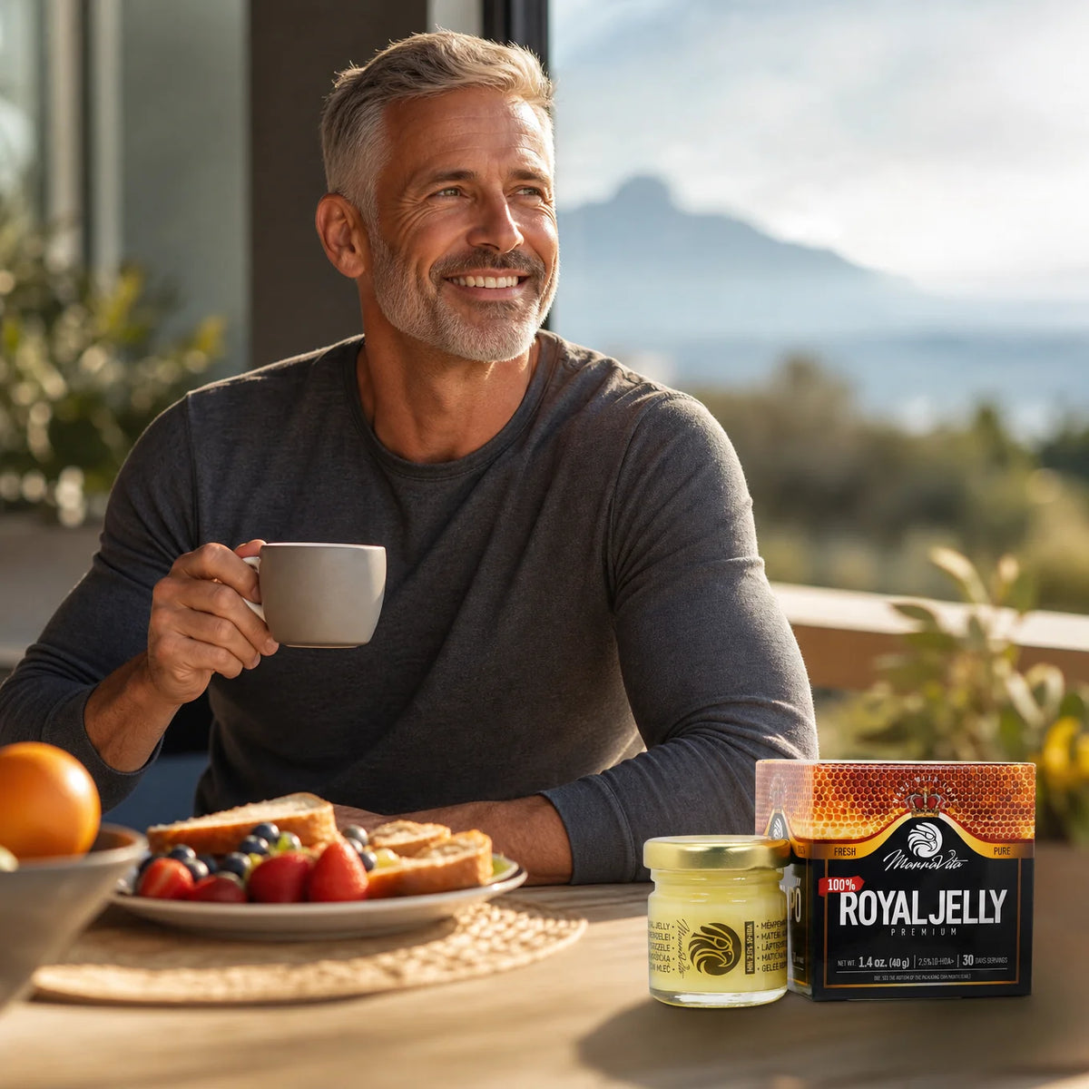 Mannavita Premium Mateří Kašička • 2,5% 10-HDA • 40g