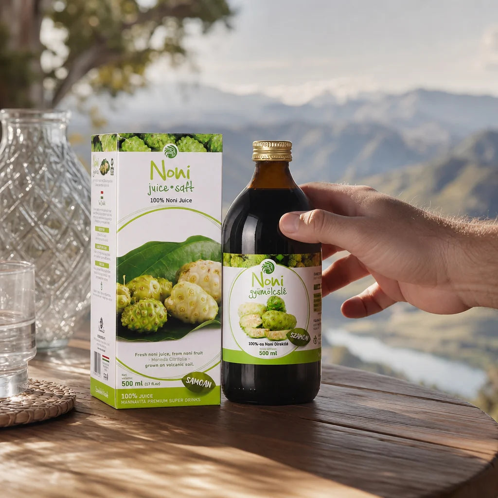 Mannavita Noni 100% lisovaná čistá šťáva • 500 ml