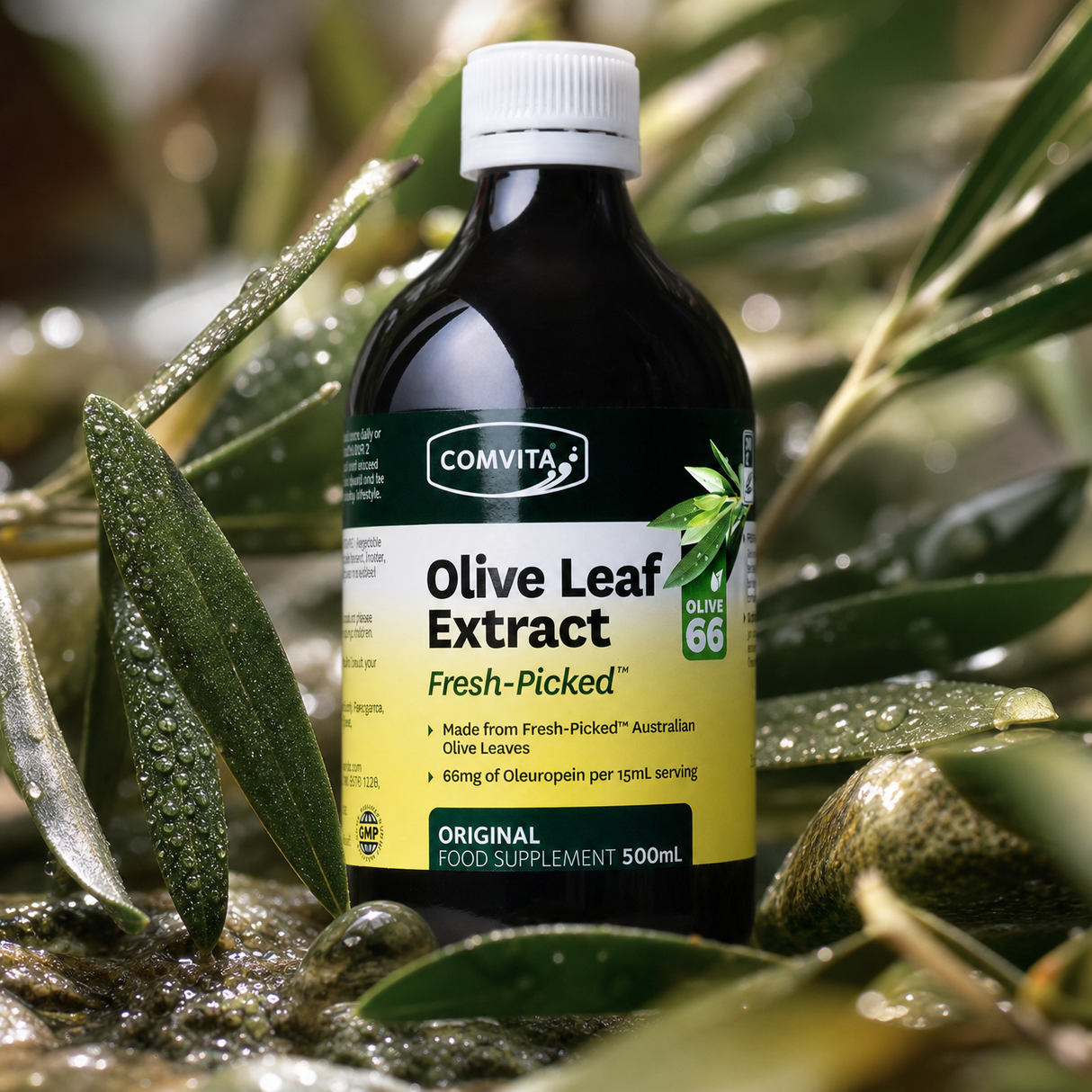 Comvita tekutý extrakt z olivových listů • 500 ml