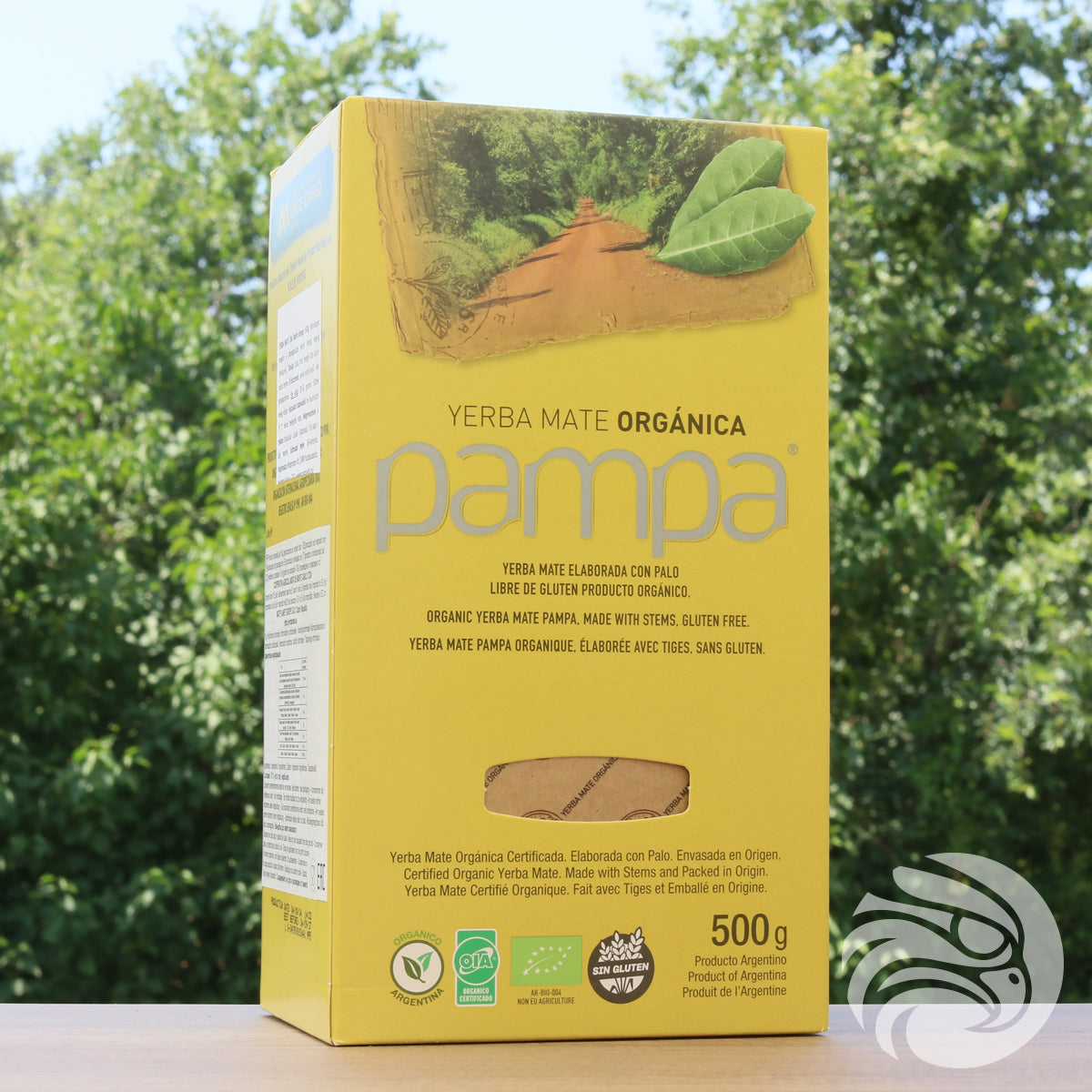 Pampa Bio yerba maté • Vyrobeno se stonky • 500 g