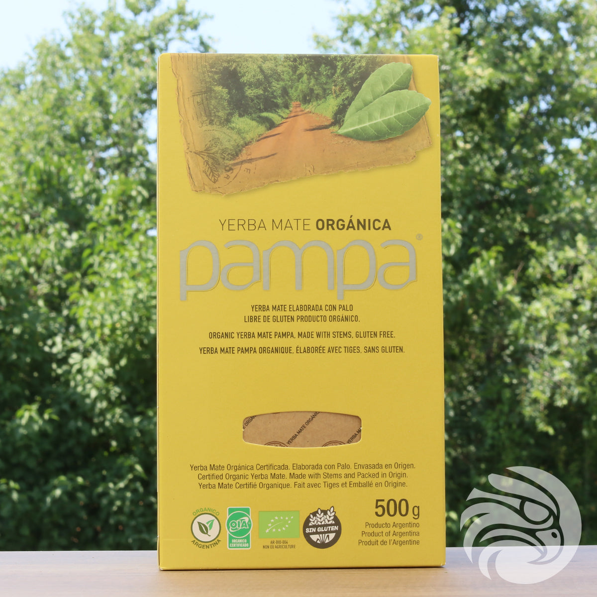 Pampa Bio yerba maté • Vyrobeno se stonky • 500 g
