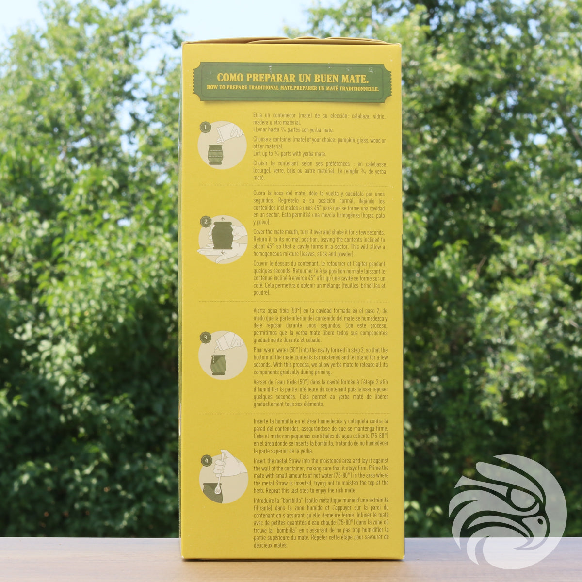 Pampa Bio yerba maté • Vyrobeno se stonky • 500 g