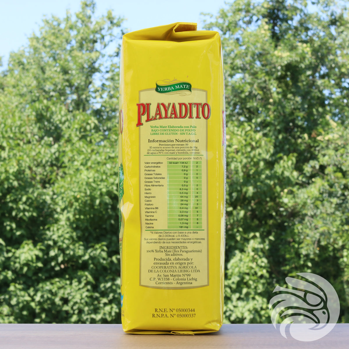 Yerba maté Playadito • Vyrobena se stonky • 500 g