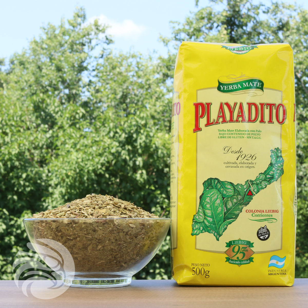 Yerba maté Playadito • Vyrobena se stonky • 500 g