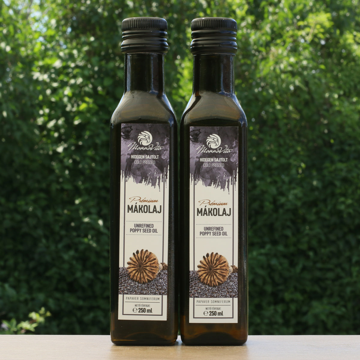 Mannavita Maďarský za studena lisovaný makový olej • 250 ml