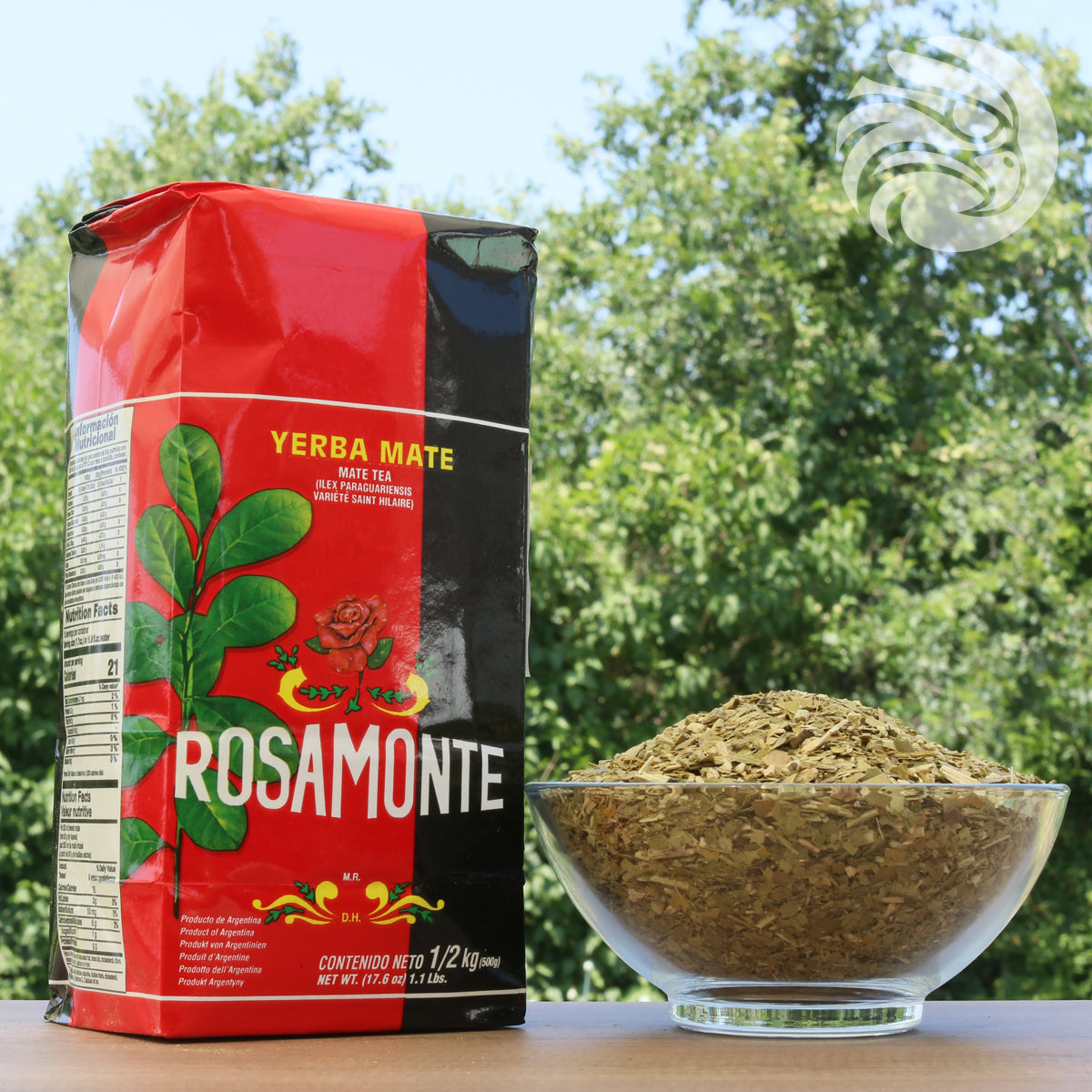 Čaj yerba maté Rosamonte • Elaborada con palo • 500 g