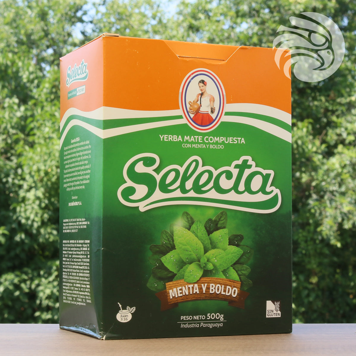 Čaj Selecta yerba maté • Boldo + máta • 500 g