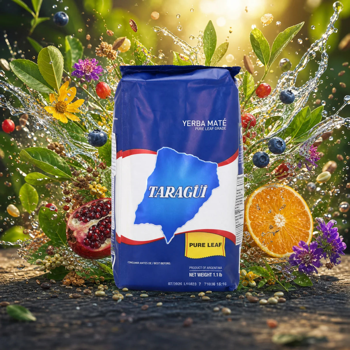 Taragüi yerba maté • čisté listy – bez stonků (Sin palo) • 500 g