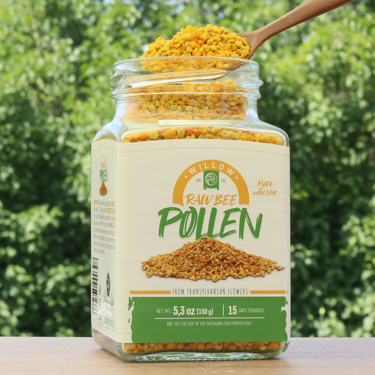 Mannavita syrový Vrbový včelí pyl • 150 g