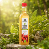 Mannavita nefiltrovaný Jablečný Ocet s dvojitou fermentací • 500 ml