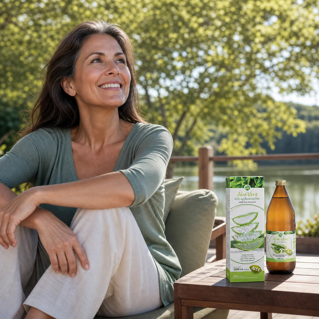 Mannavita Aloe vera 100% lisovaná čistá šťáva • 1000 ml