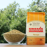 Amanda čaj yerba maté • POMERANČ • 500 g