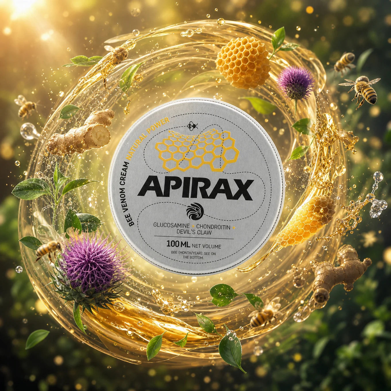APIRAX Krém s včelím jedem • 100 ml
