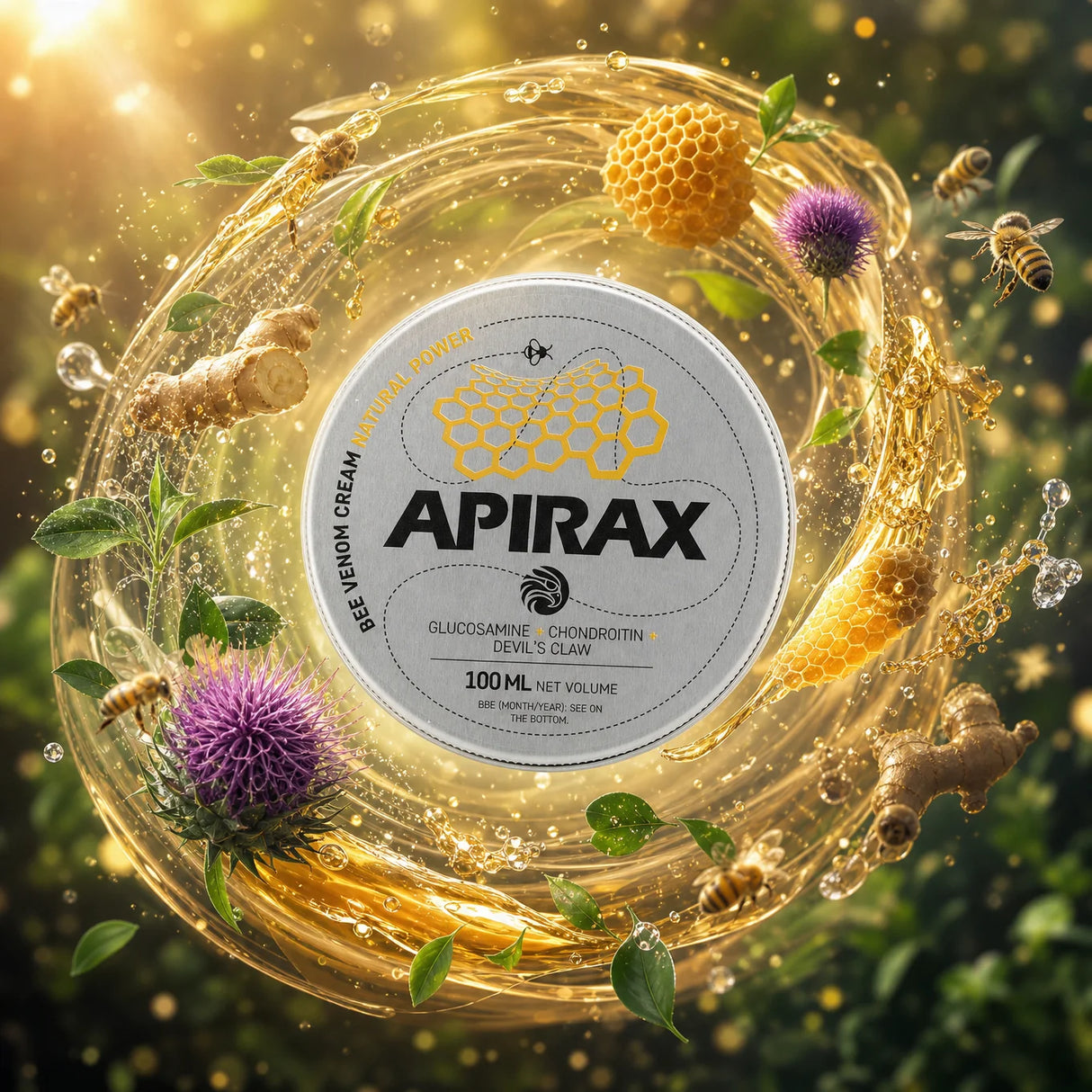 APIRAX Krém s včelím jedem • 100 ml