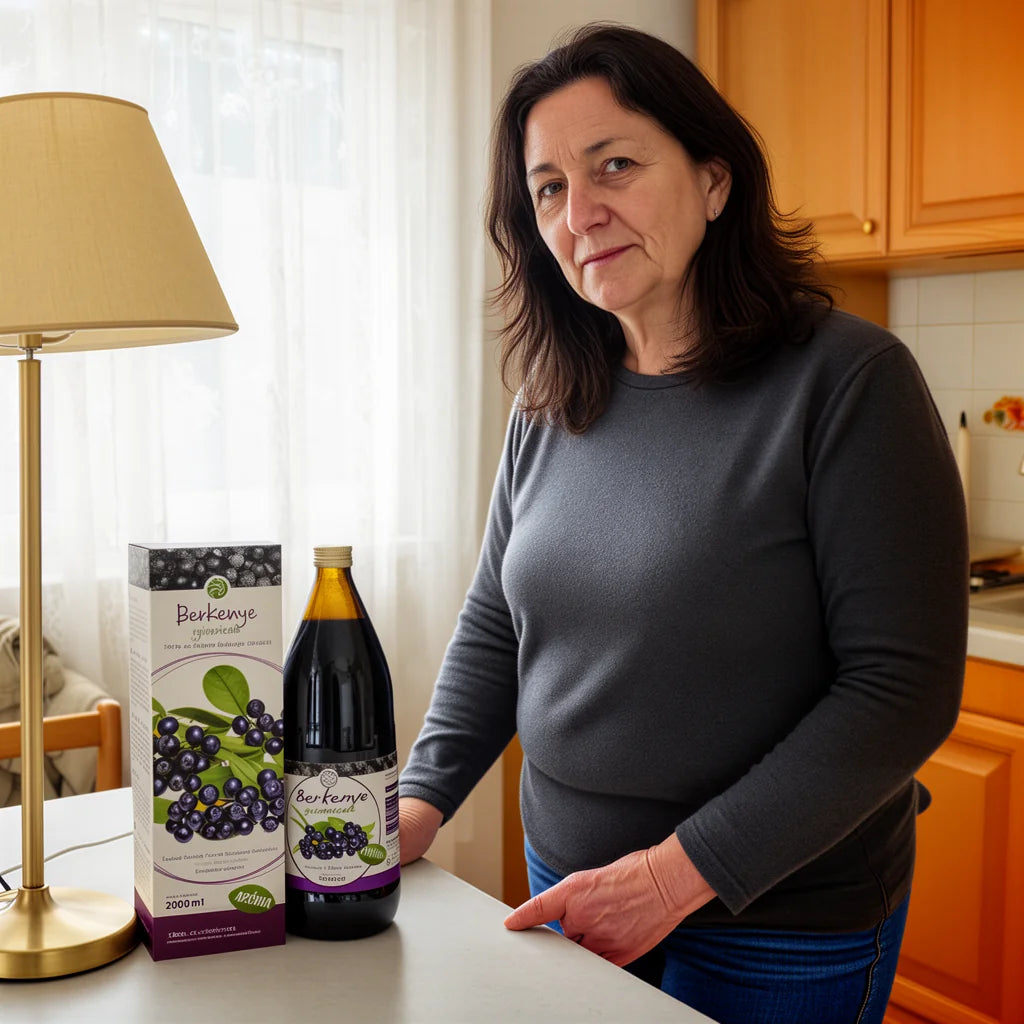 Mannavita Aronie • 100% čistá lisovaná šťáva • 1000 ml