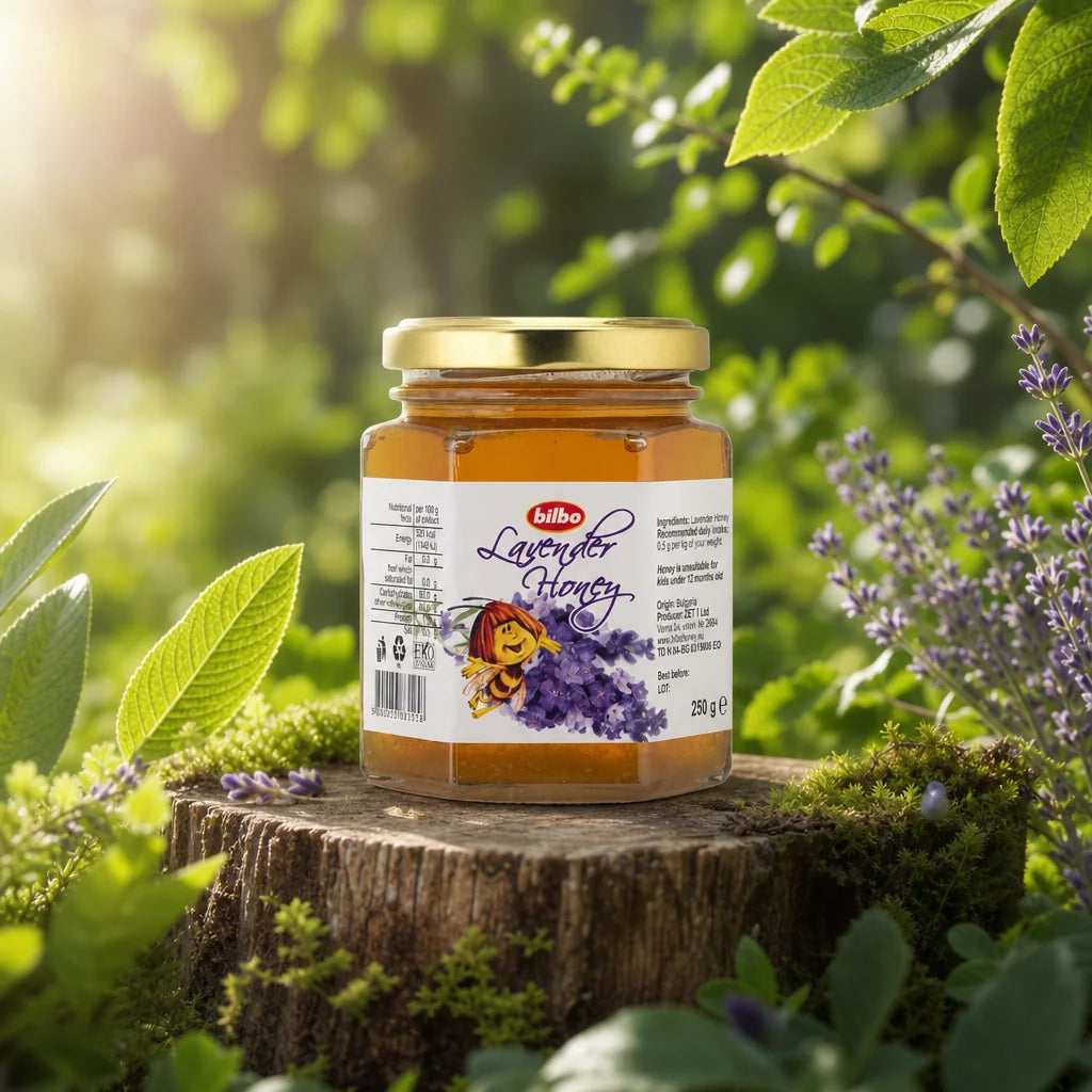 Bilbo syrový levandulový med • 250 g