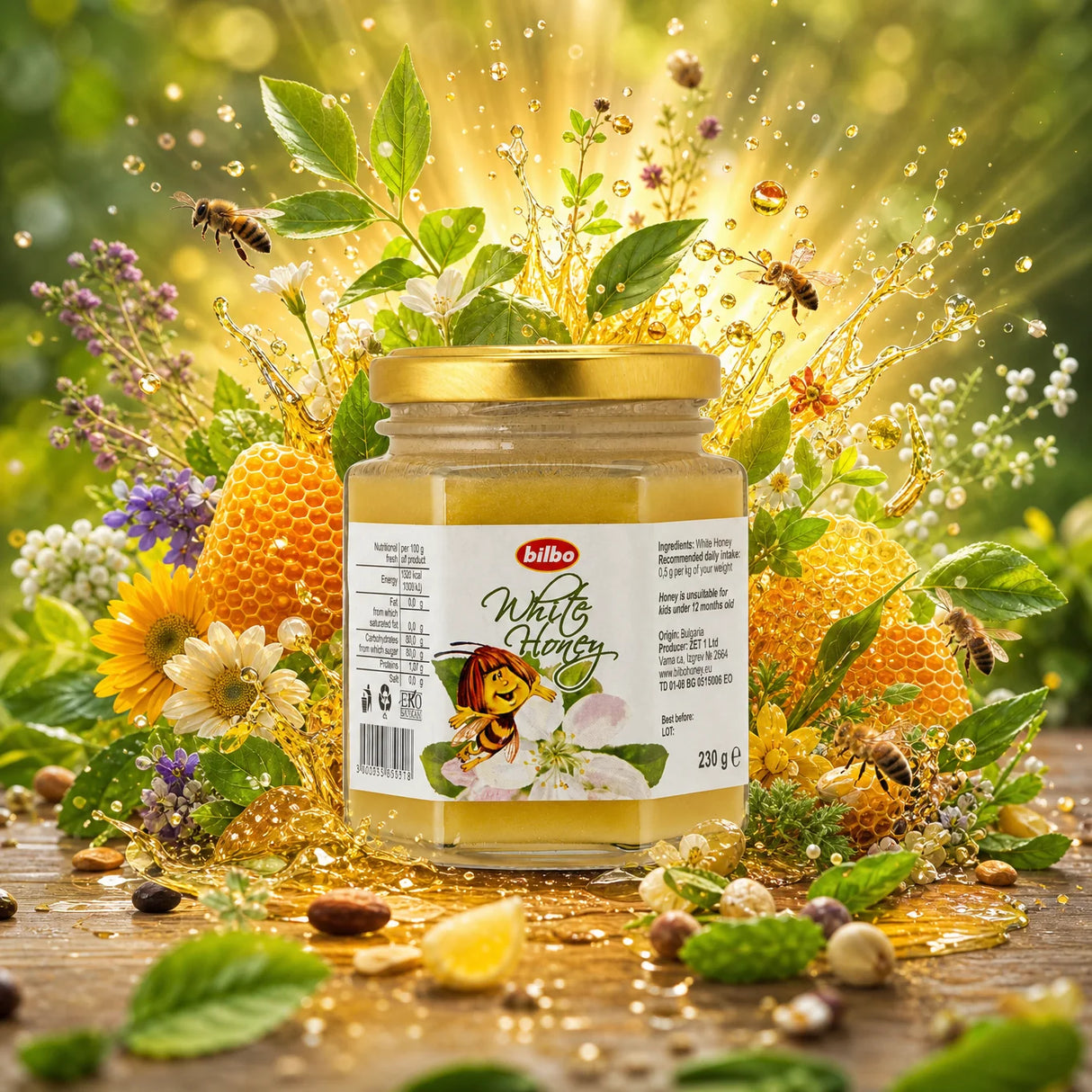 Bilbo syrový levandulový med • 250 g