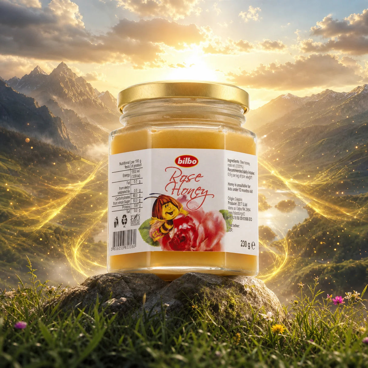 Bilbo syrový levandulový med • 250 g