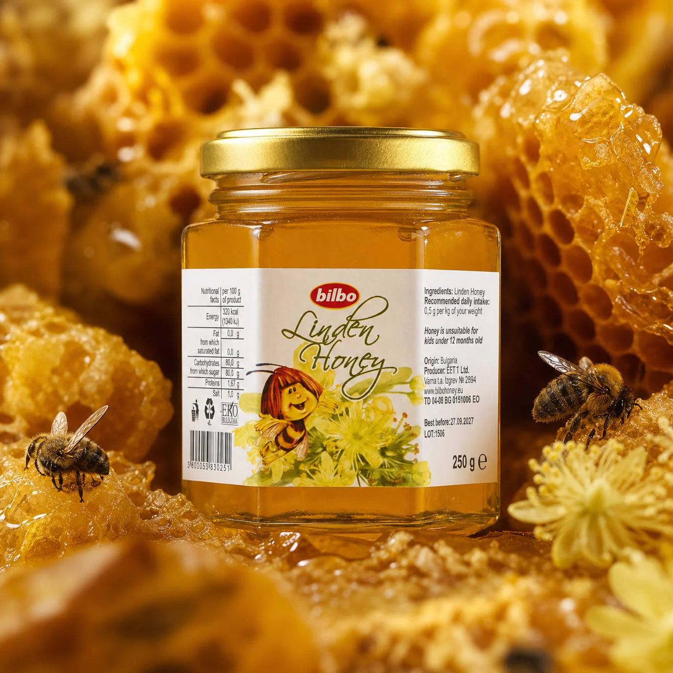 Bilbo syrový levandulový med • 250 g