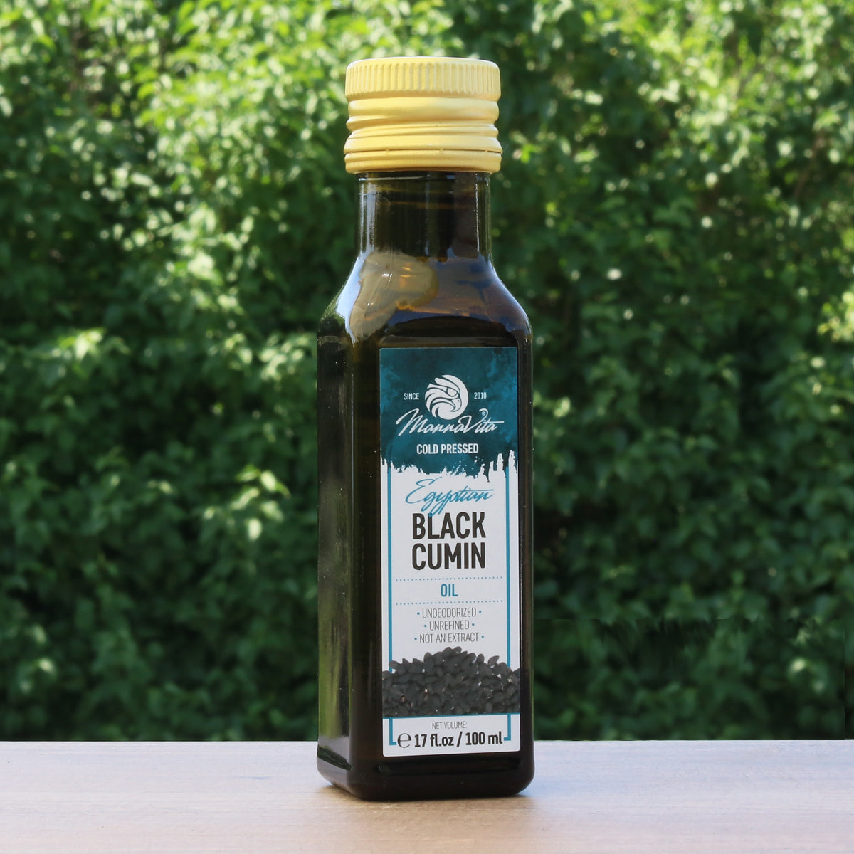 Mannavita za studena lisovaný olej ze semen černého kmínu • 100 ml