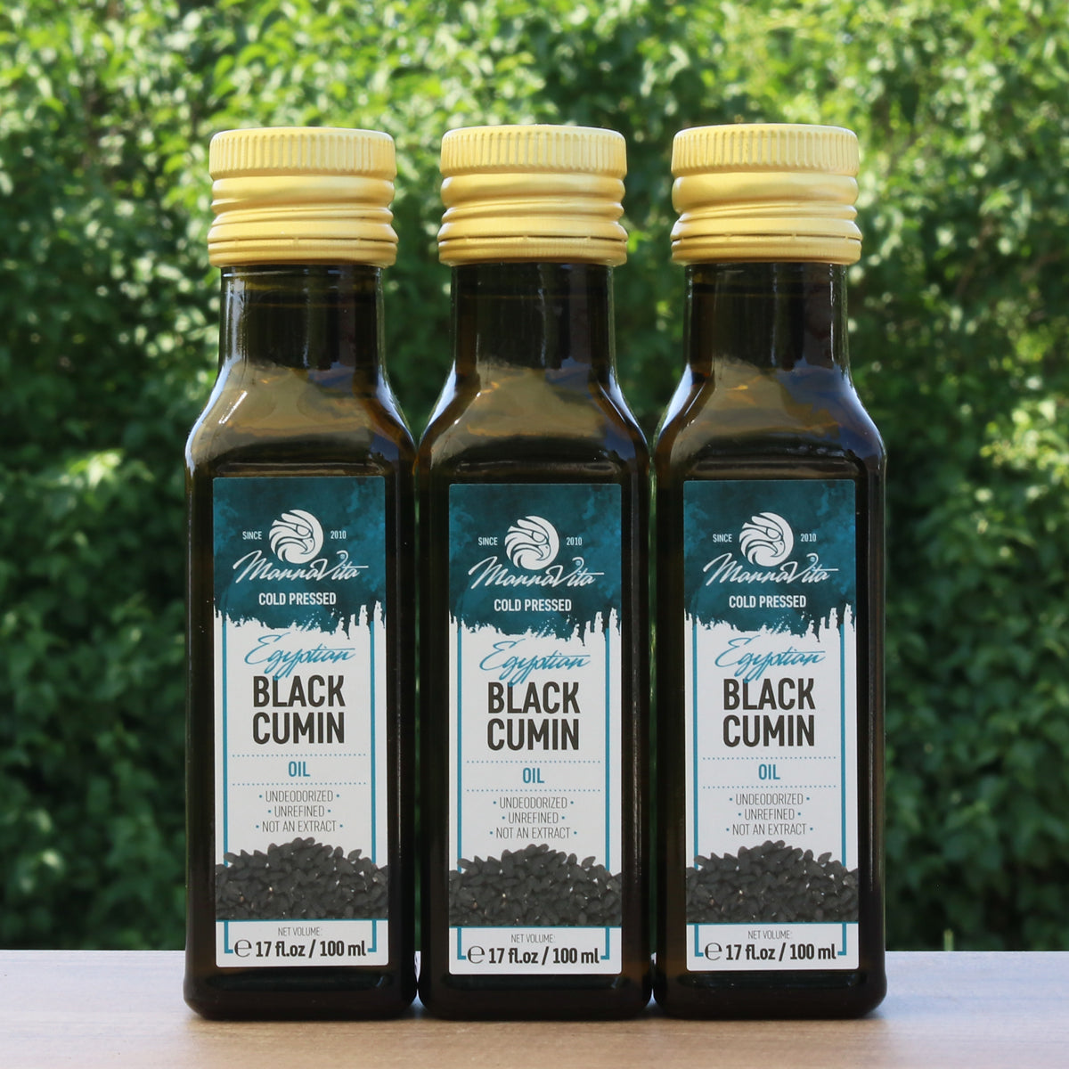 Mannavita za studena lisovaný olej ze semen černého kmínu • 100 ml