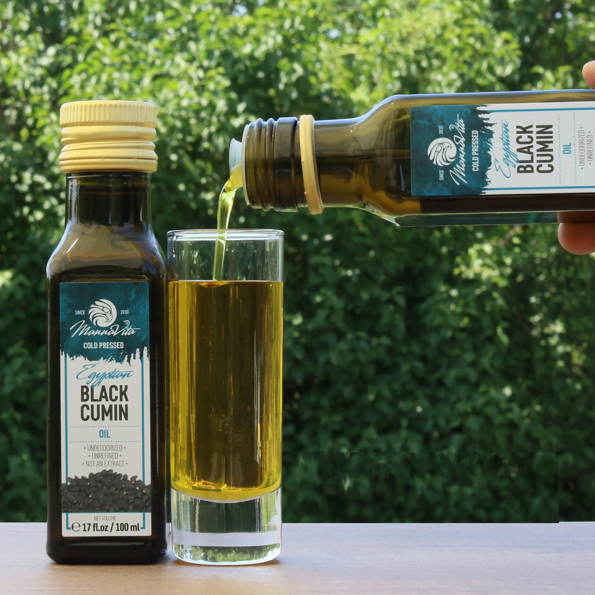 Mannavita za studena lisovaný olej ze semen černého kmínu • 100 ml