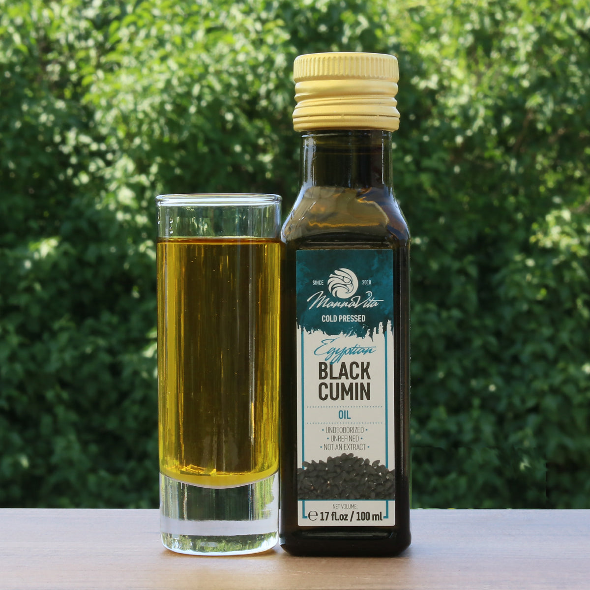 Mannavita za studena lisovaný olej ze semen černého kmínu • 100 ml