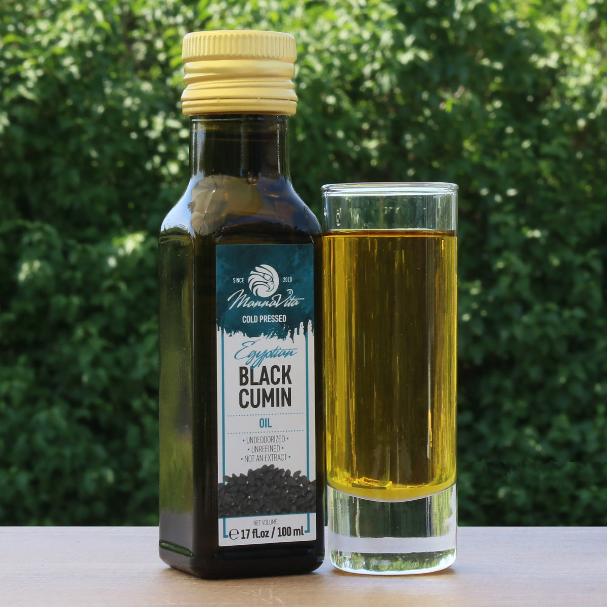 Mannavita za studena lisovaný olej ze semen černého kmínu • 100 ml