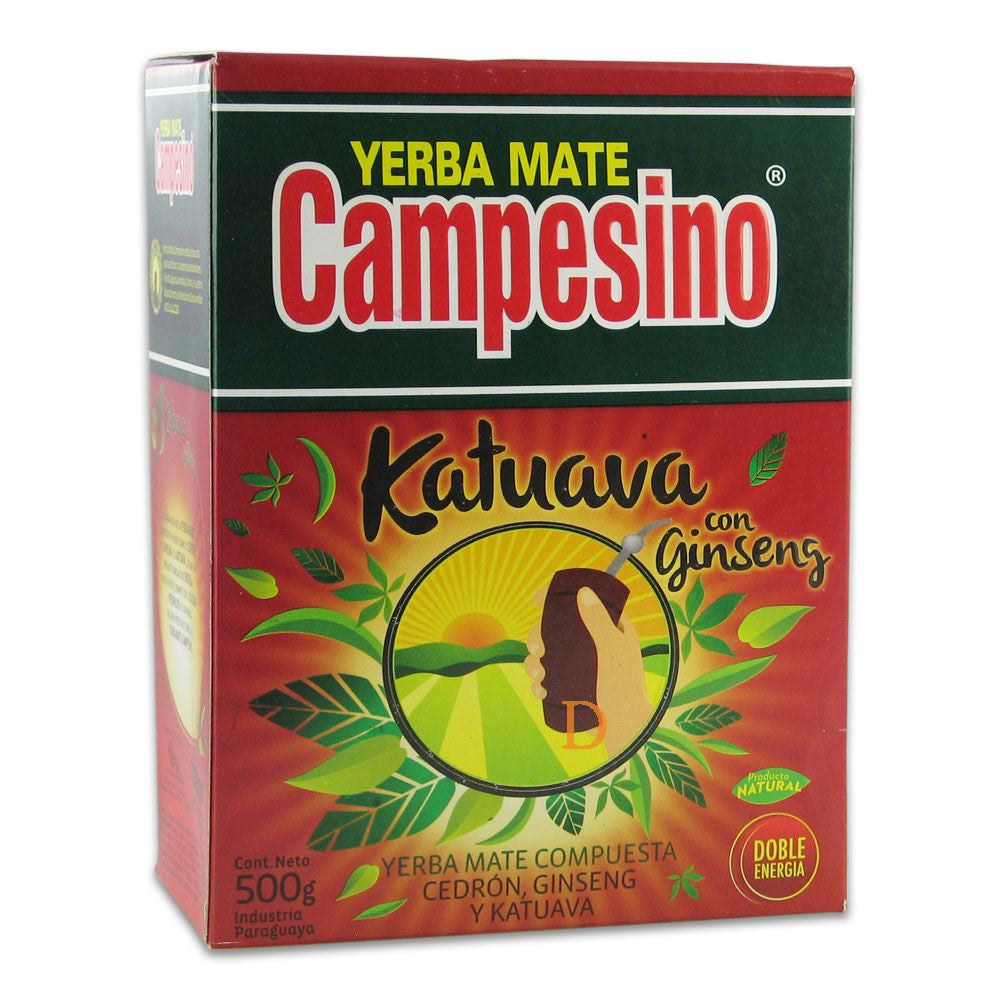 Campesino yerba maté • Katuava + ženšen • 500 g