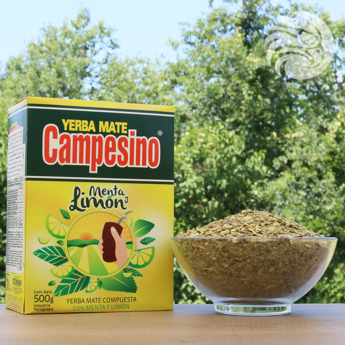 Čaj yerba maté Campesino • Máta + citron • 500 g
