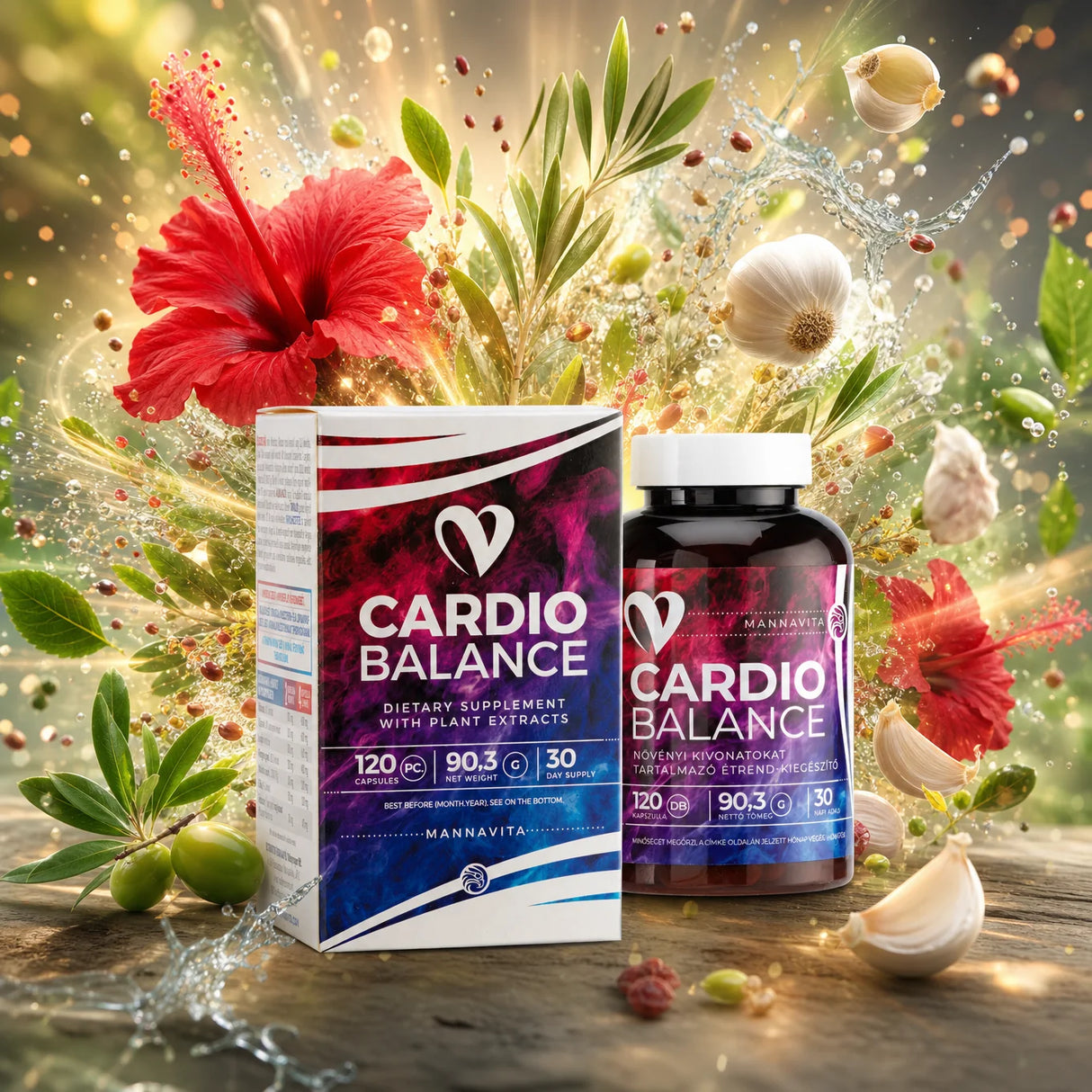 CARDIO Balance komplex na krevní tlak • 120 kapslí