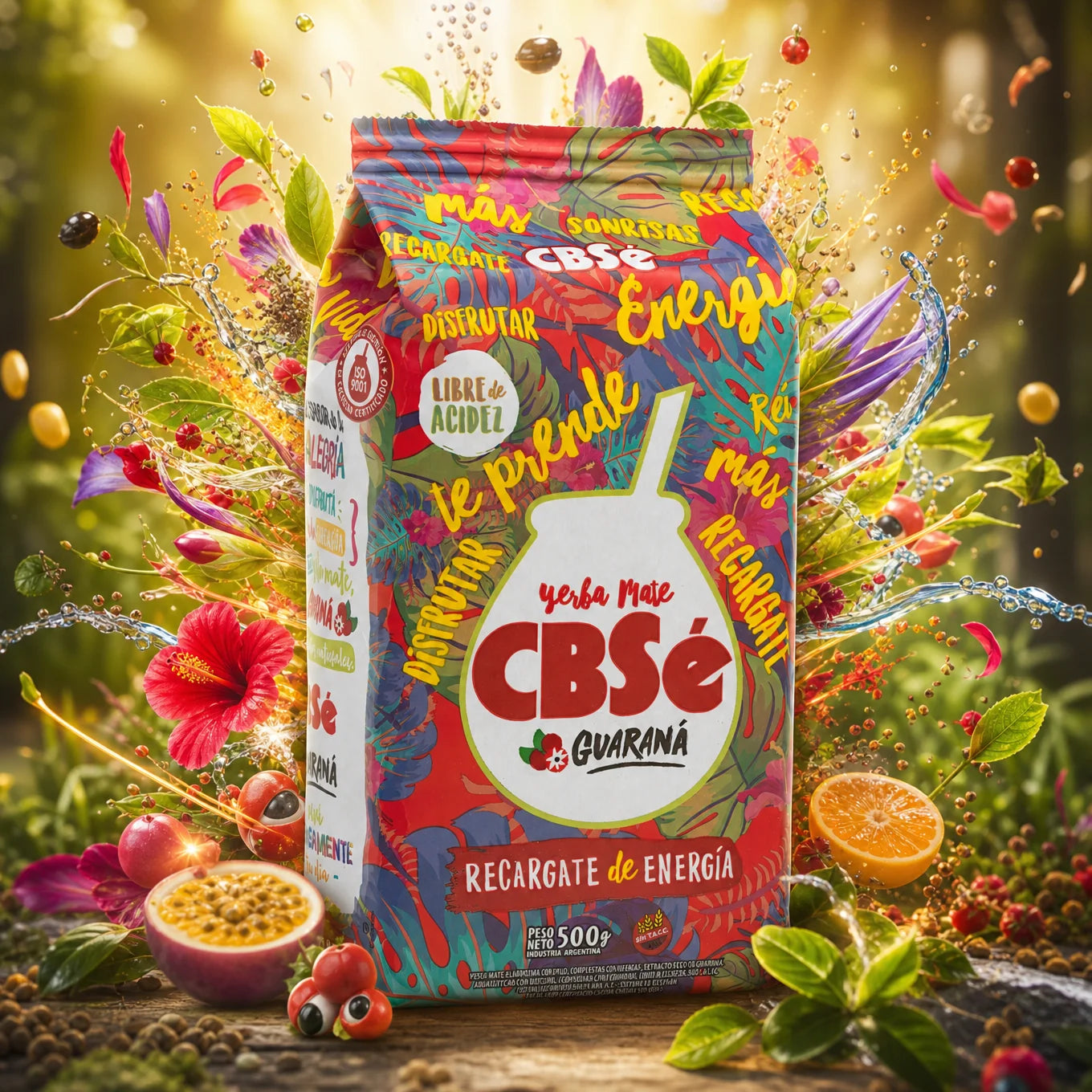 CBSé yerba maté • Frutos del Bosque • 500 g