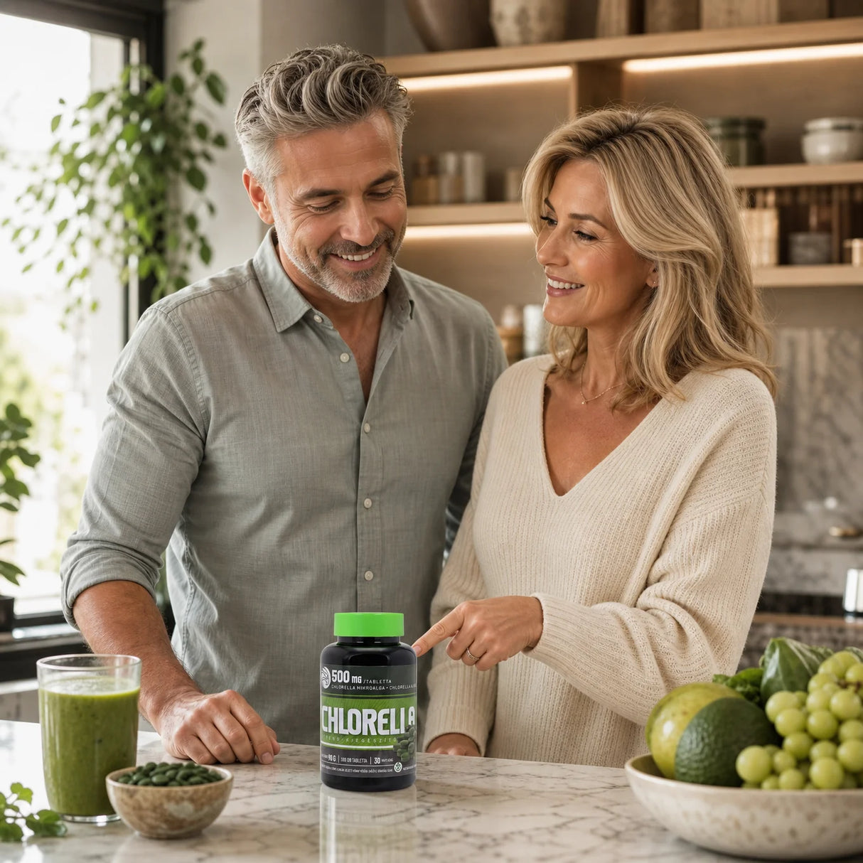 Mannavita Chlorella 500 mg tablety • 180 ks.