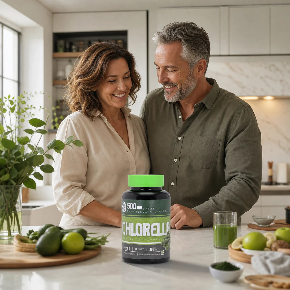 Mannavita Chlorella 500 mg tablety • 180 ks.