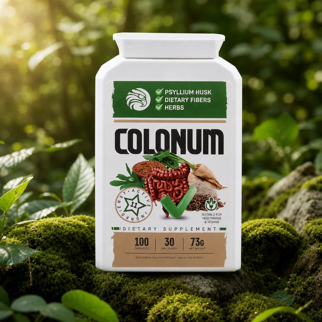 COLONUM kapsle na čištění tlustého střeva a obnovu střev • 100 kapslí