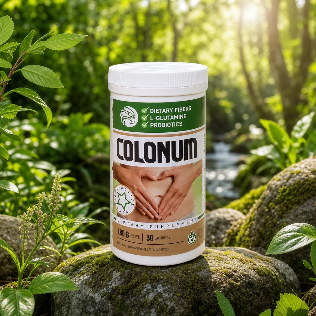 COLONUM prášek na očistu tlustého střeva a obnovu střev • 180g