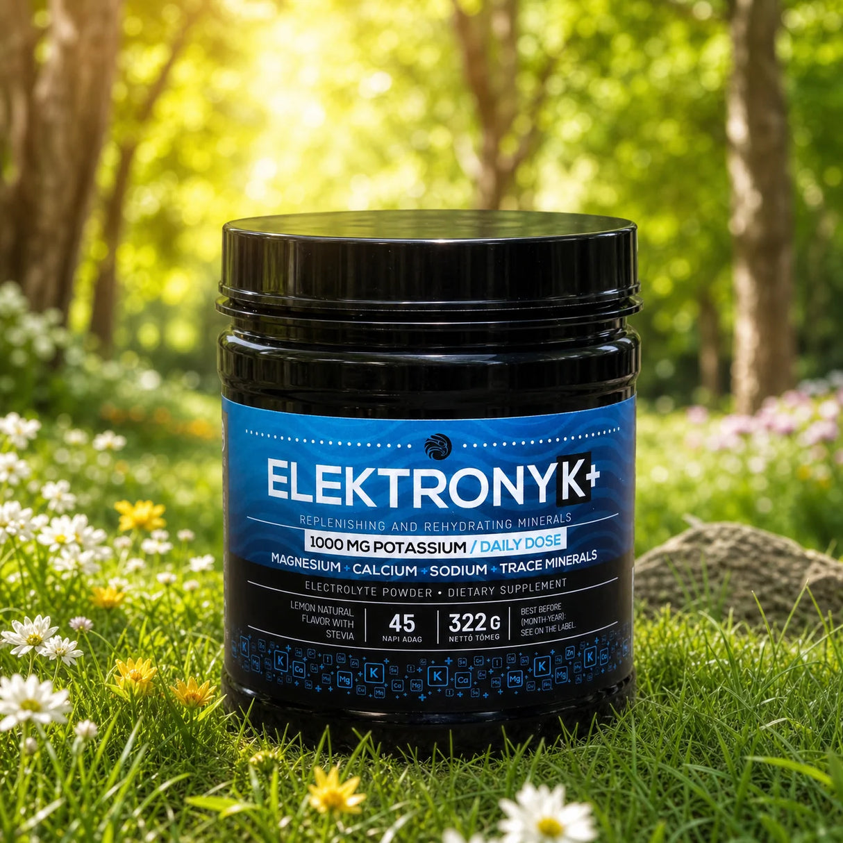 ElektronyK+ elektrolytový prášek s 1000 mg draslíku • 322g