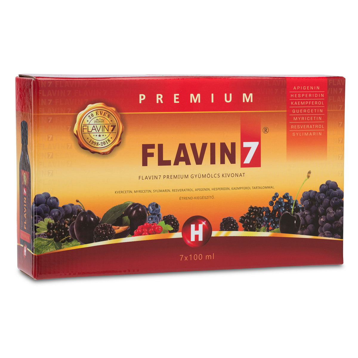 Flavin7 Premium bioflavonoidní komplex • 7 x 100 ml