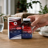 GINK-Q10 • Q10 Koenzym + komplex Ginkgo Biloba • 60 kapslí