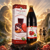 Mannavita Granátové jablko 100% lisovaná čistá šťáva • 1000 ml