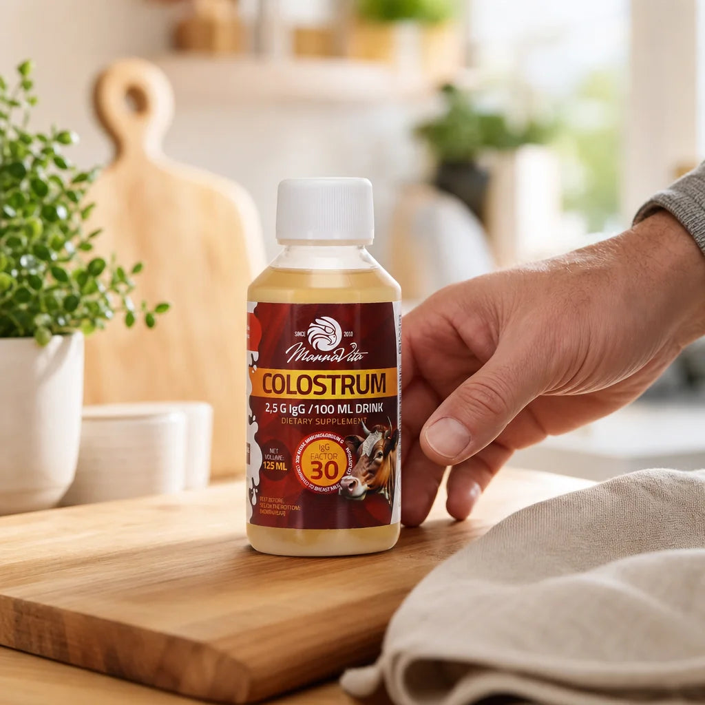 Mannavita Kolostrum tekuté • 120 ml